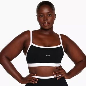 SET Active SportBody Scoop Bra in Contrast / size XL